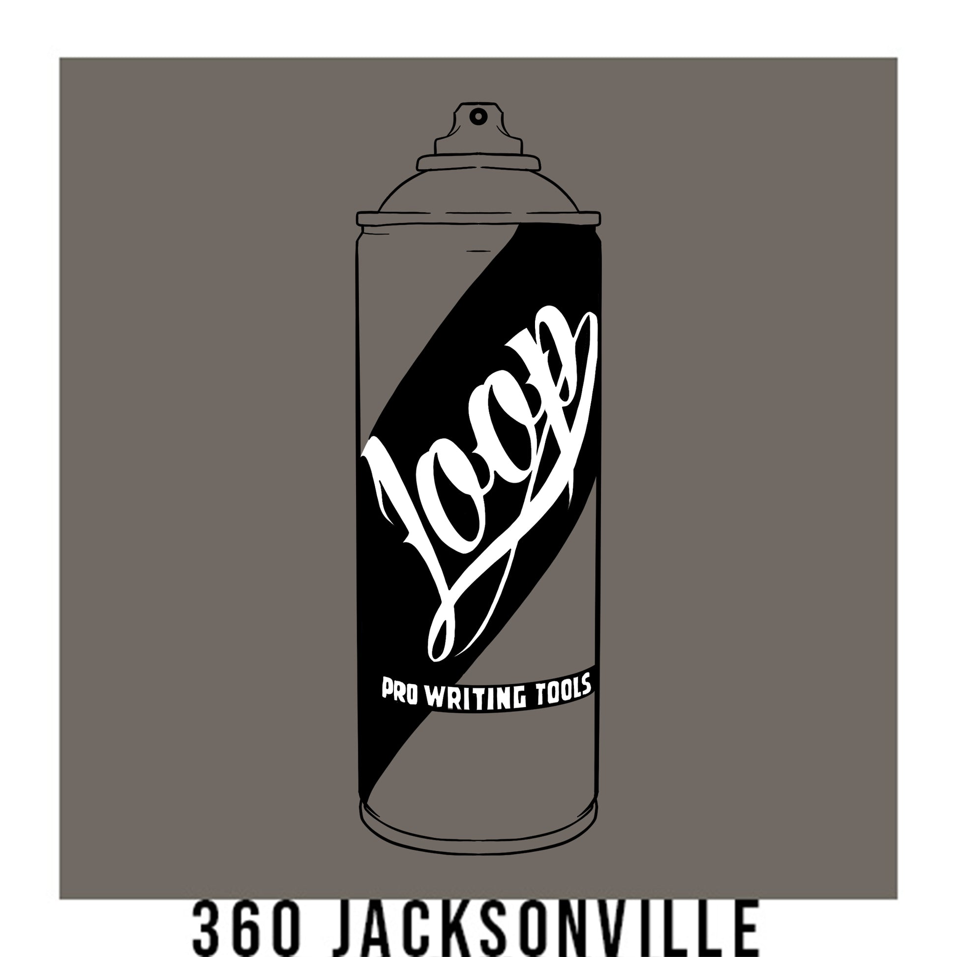 Loop Colors spray paint can in the color Jacksonville 