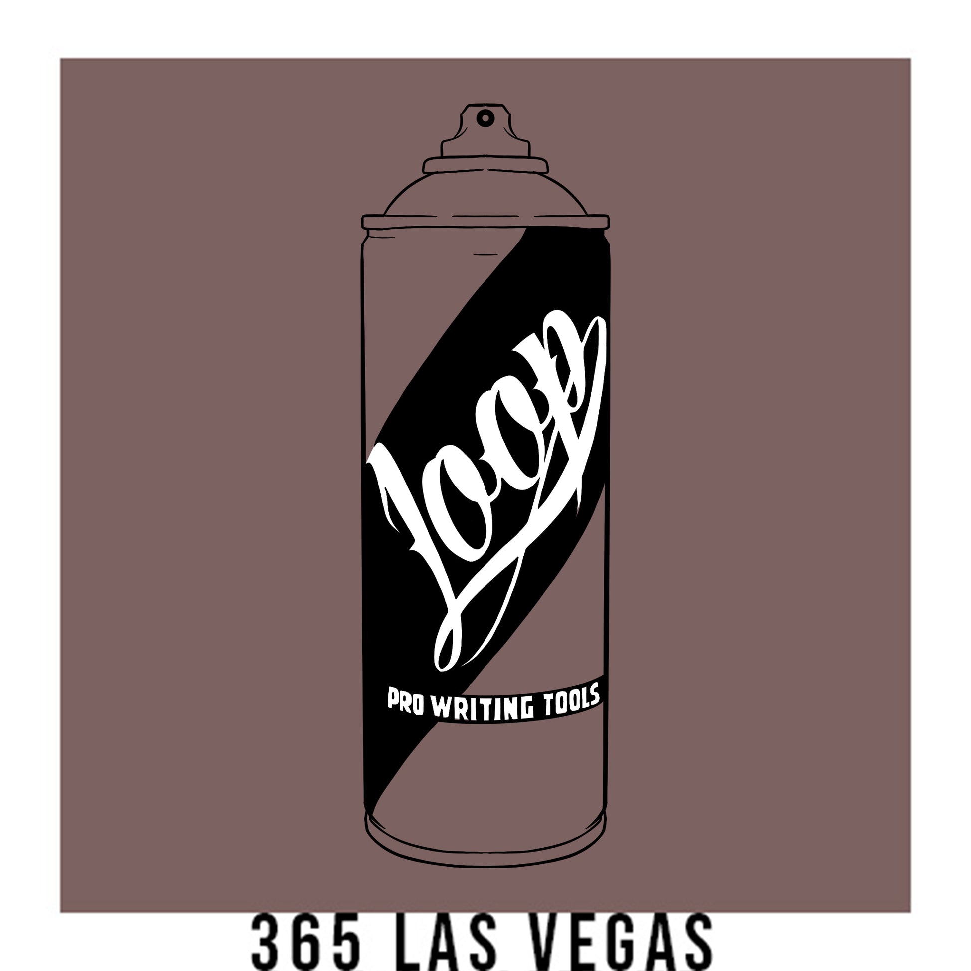 Loop Colors spray paint can in the color Las Vegas stone grey