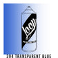 Loop Colors spray paint can in the color Transarent blue