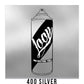 Loop Colors spray paint can in the color Silver metallic