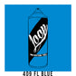 Loop Colors spray paint can in the color Fluorescent blue