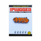 Carded Pin Plugged enamel pin Blue and orange throwie MF DOOM