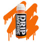 Bottle of Drip Machine squeezable mop marker with orange paint 