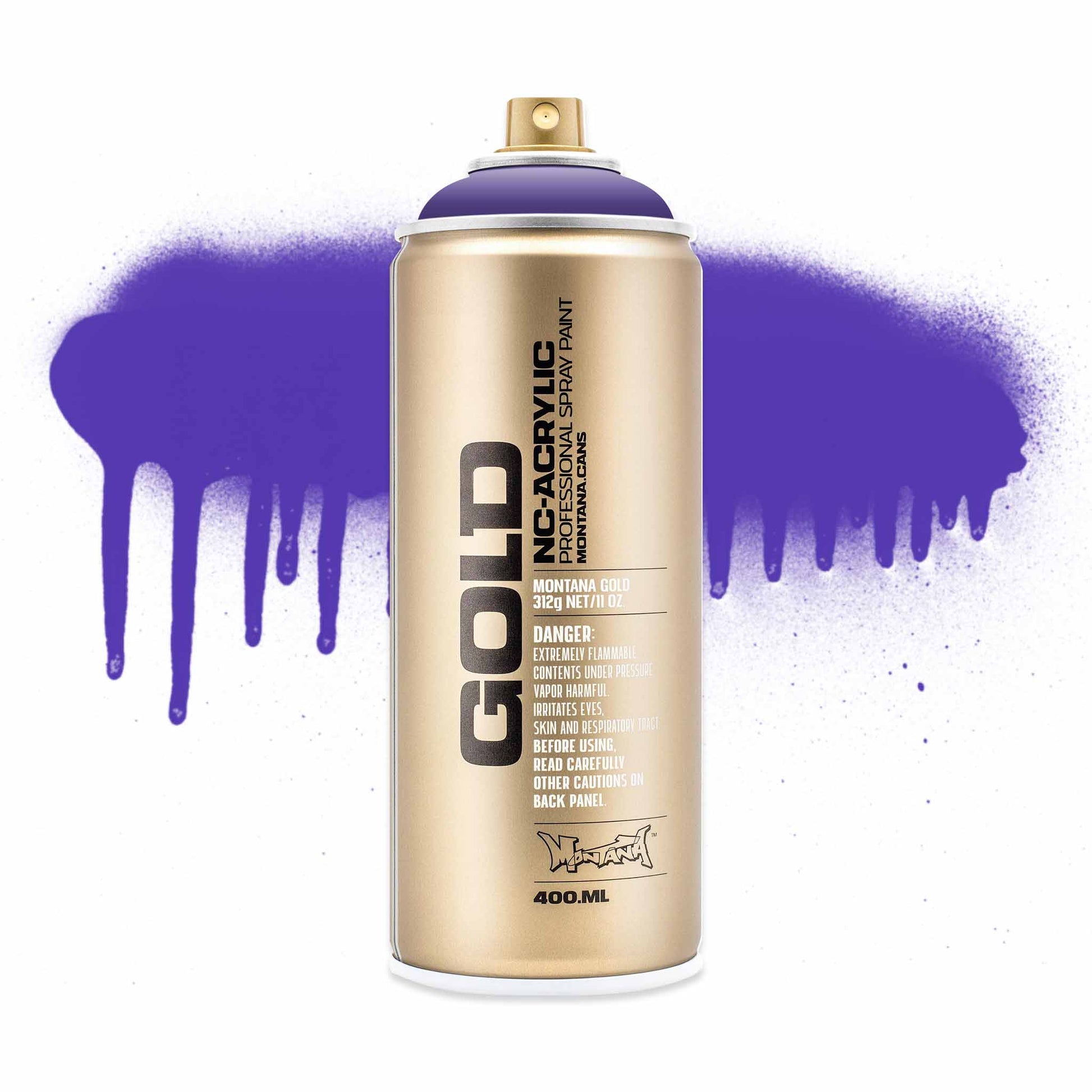 Montana Cans GOLD NC Acrylic Professional Spray paint Lavander