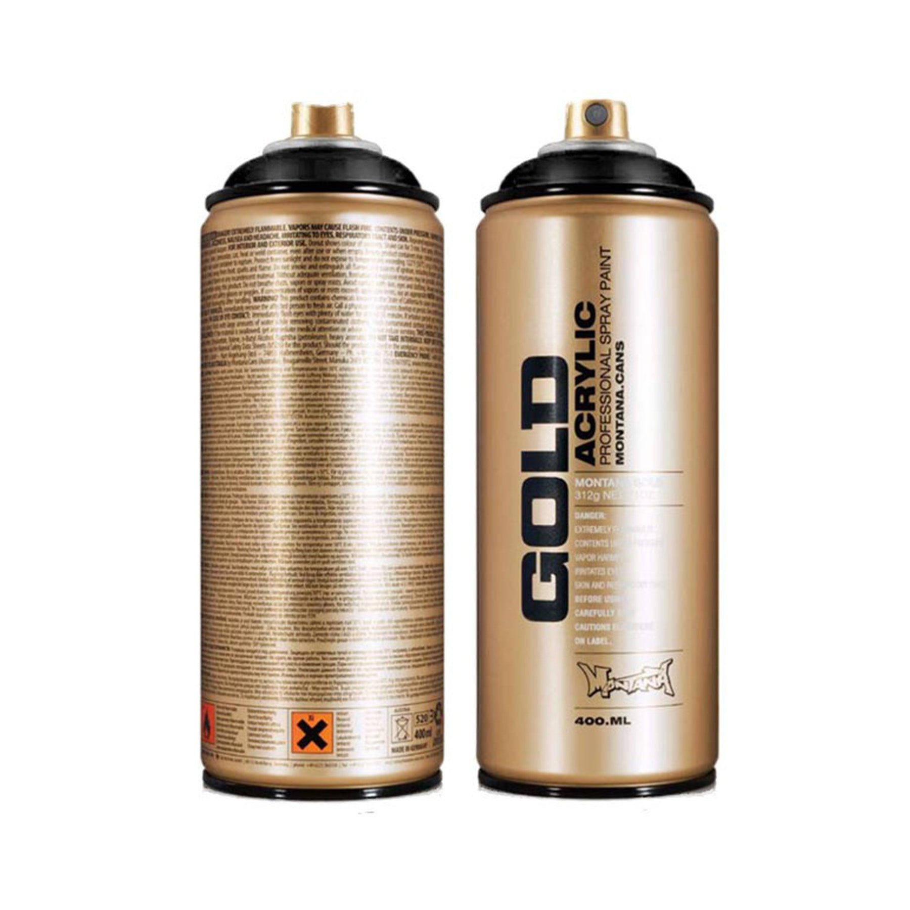 GOLD Acrylic professional spray paint