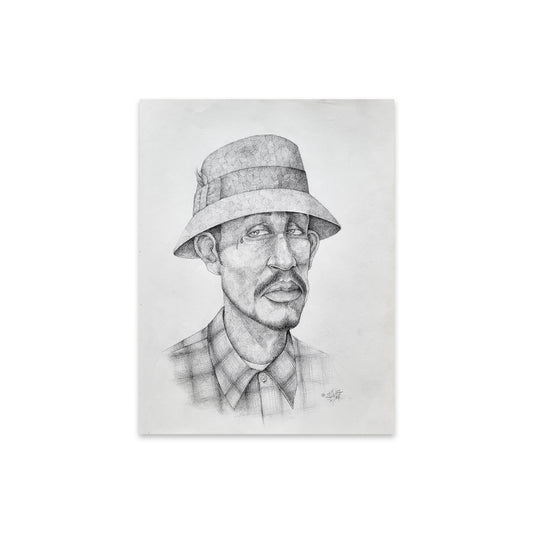 Orignal drawing artwork by street artist OG Chino for art collectors
