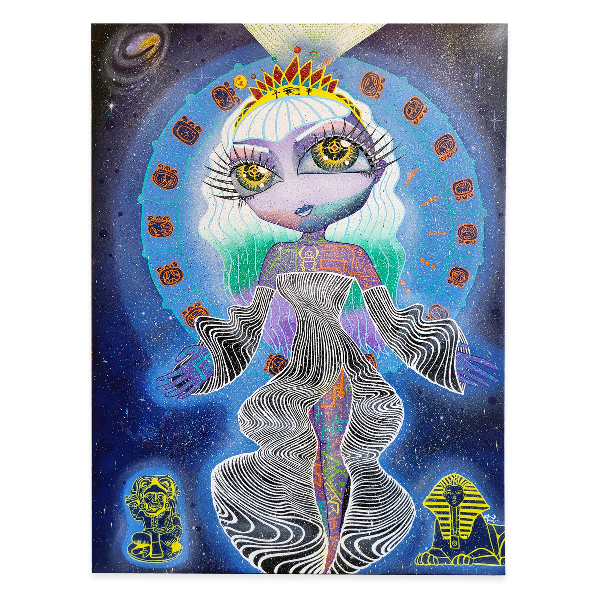 Oracle character origninal painting signed by Timoi