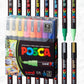 POSCA water-based acrylic paint marker 16 piece primary color  set
