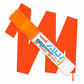8mm Chisel tip uni paint marker in orange