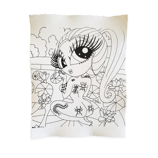 Timoi Pink Lotus Prints