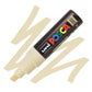 Uni Posca 8K paint marker in beige