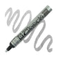 Silver Calligrapher Pen-Touch marker with sample strokes.