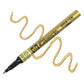 Gold Pen-Touch calligraphy Calligrapher pen with a white background.