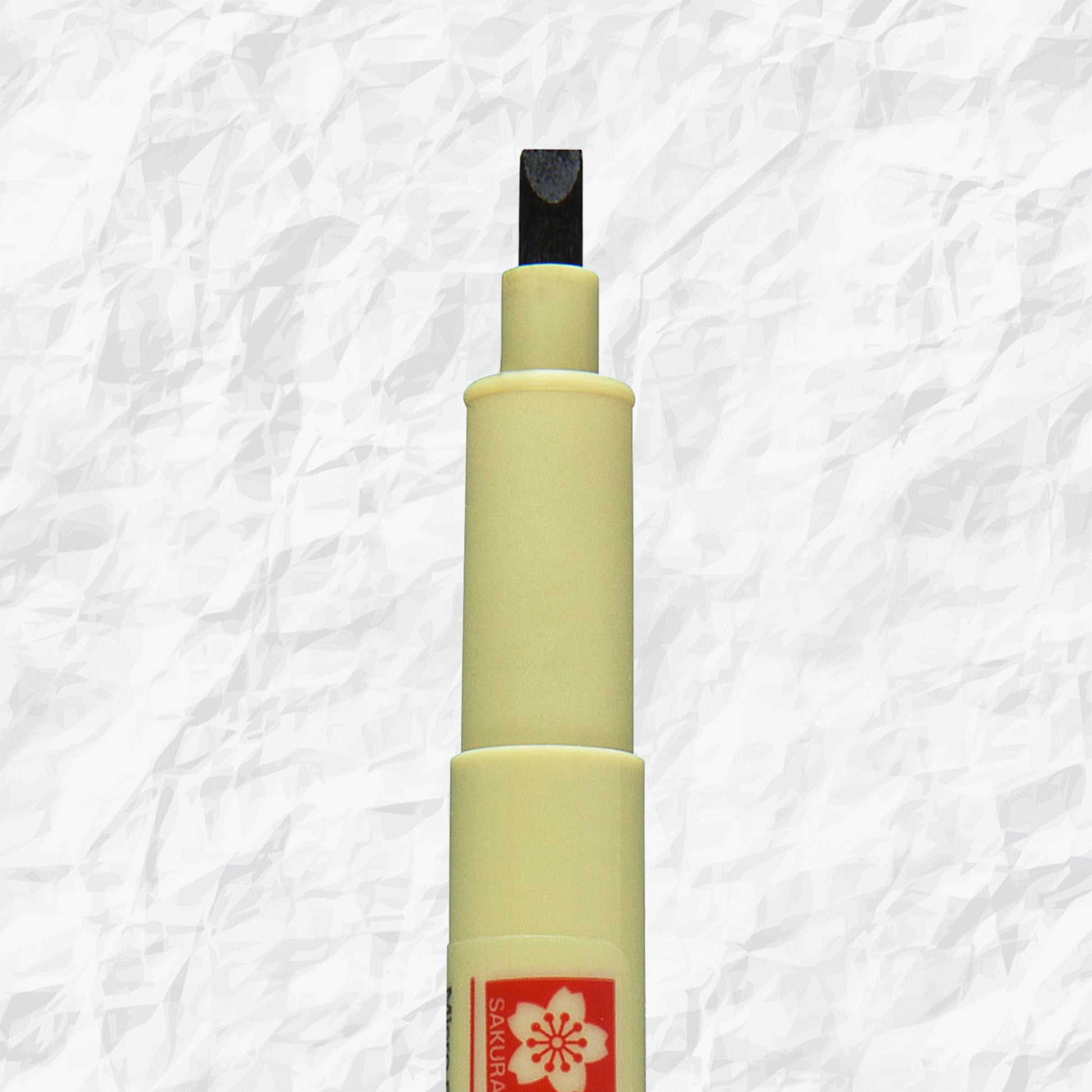 sakura graphic marker #3 on display with a chiseled nib.