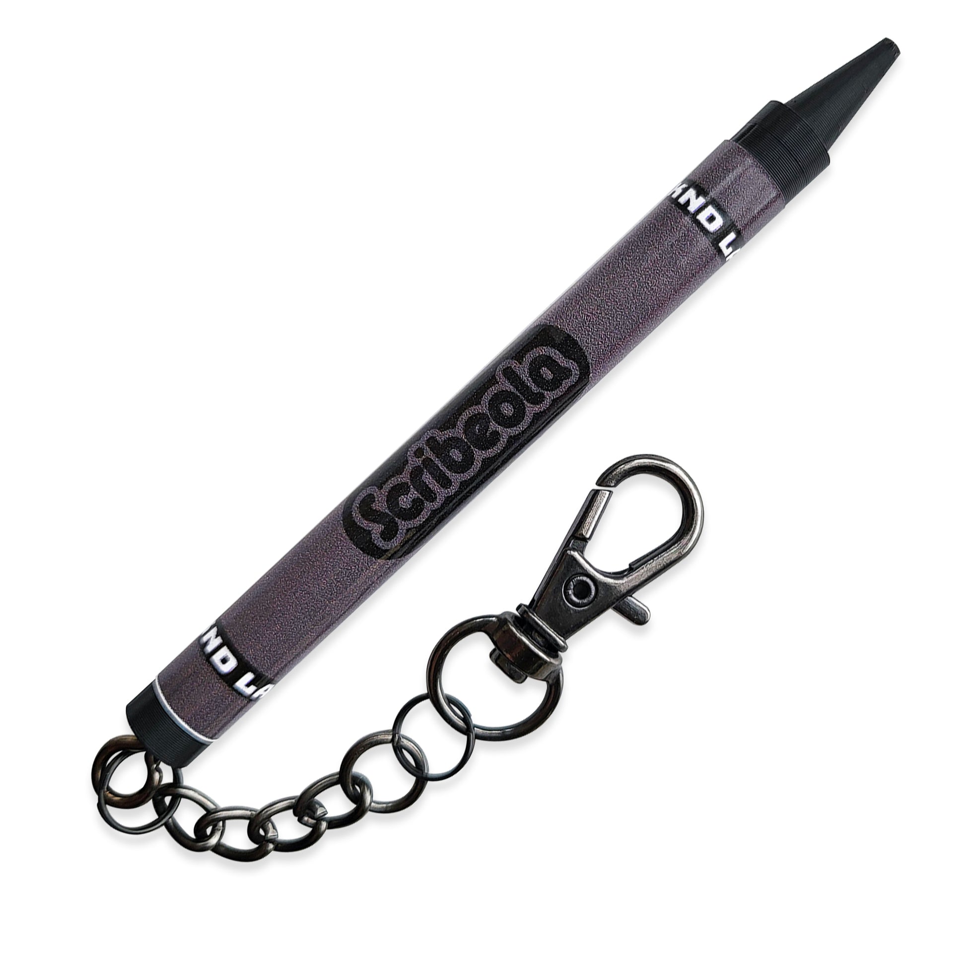 Green crayon scribe keychain