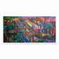 Limited edition signed print Subway Village 