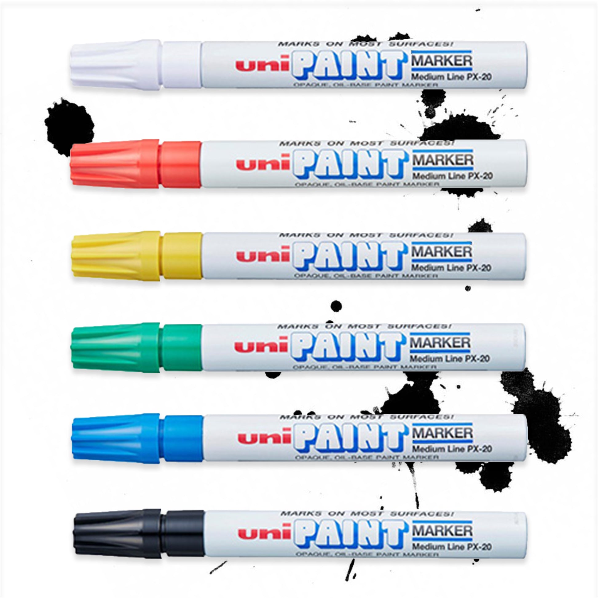 Uni industrial, oil based, art paint marker px-20
