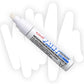 Uni paint chisel tip markers px-30 in white.