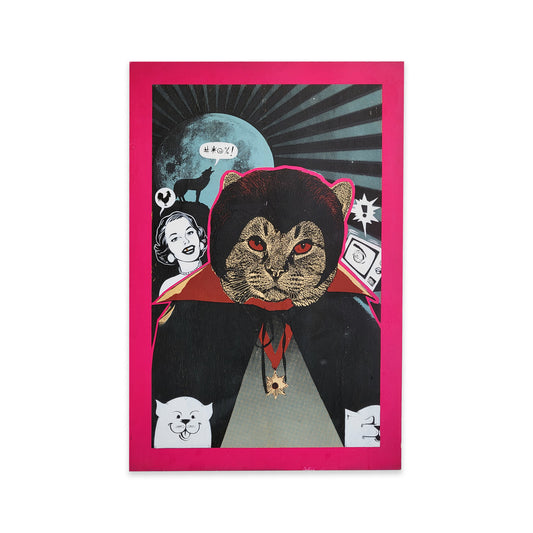 'Vampire Cat' Painting