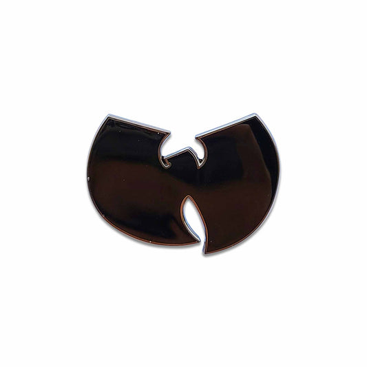 Black Wu-Tang logo enamel pin
