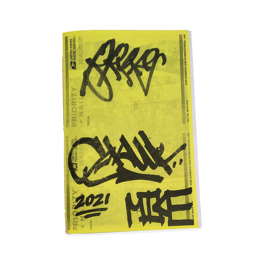CAT GODS Yellow Zine graffiti Magazine cover