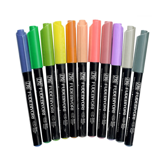 Kuretake ZIG Fudebiyori Brush Pens