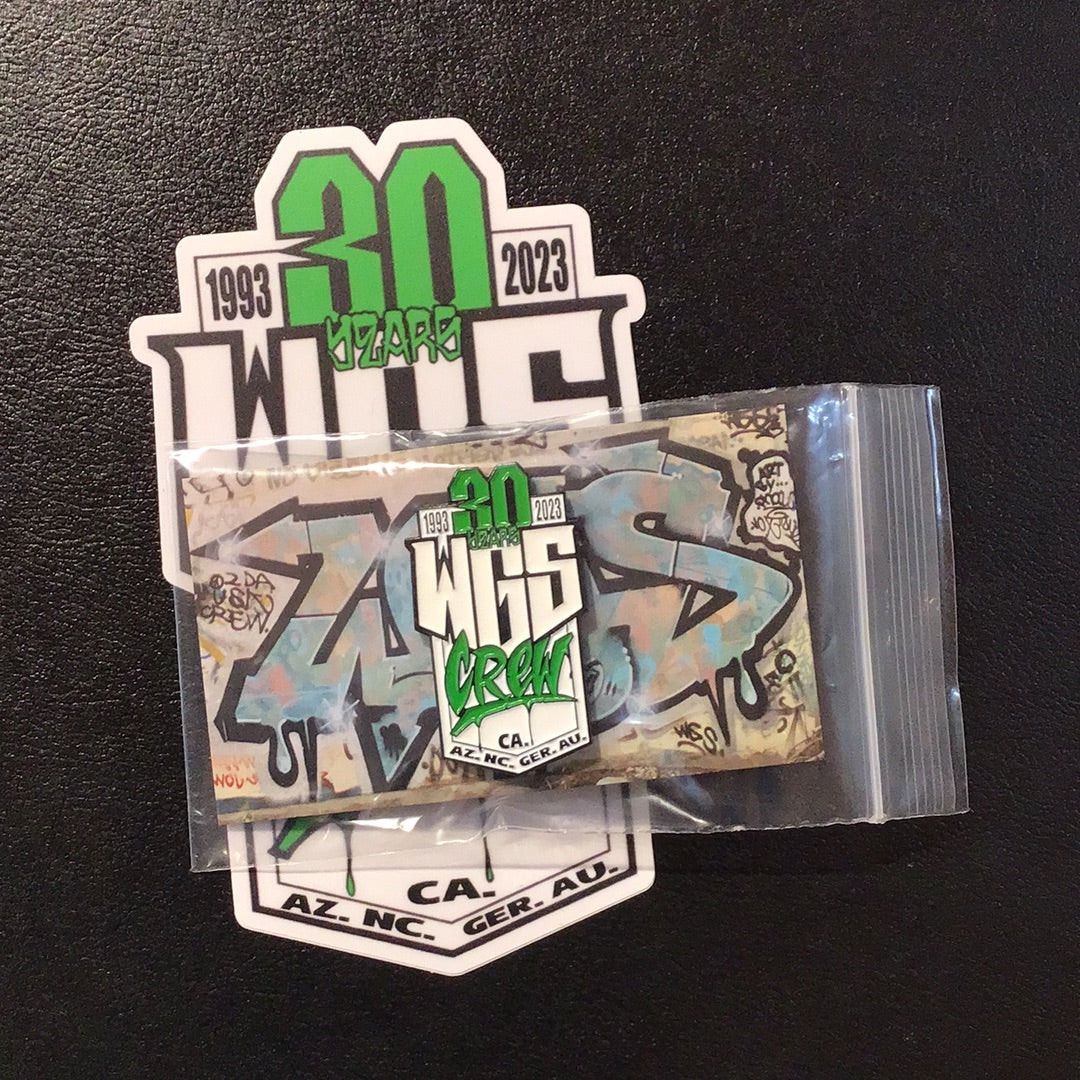 Wgs Patch WGS Limited Edition 30 Year Anniversary Pin – Overspraysupply