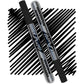 loop marker with a black cap ,grey body and black text on a black swatch
