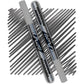 loop marker with a silver cap ,grey body and black text on a silver swatch