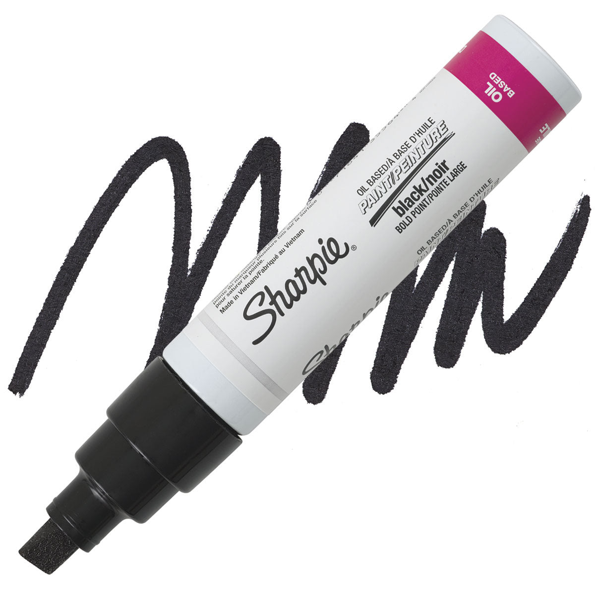 Sharpie OilBased Paint Marker BOLD Black Overspraysupply