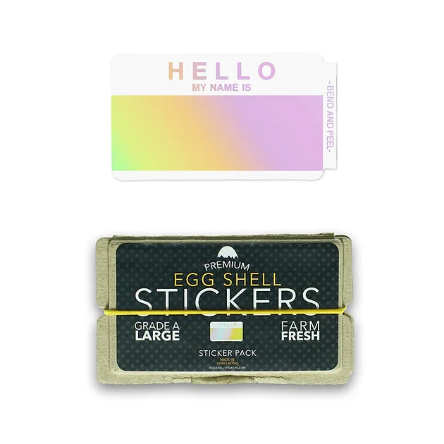 Egg Shell Sticker Packs