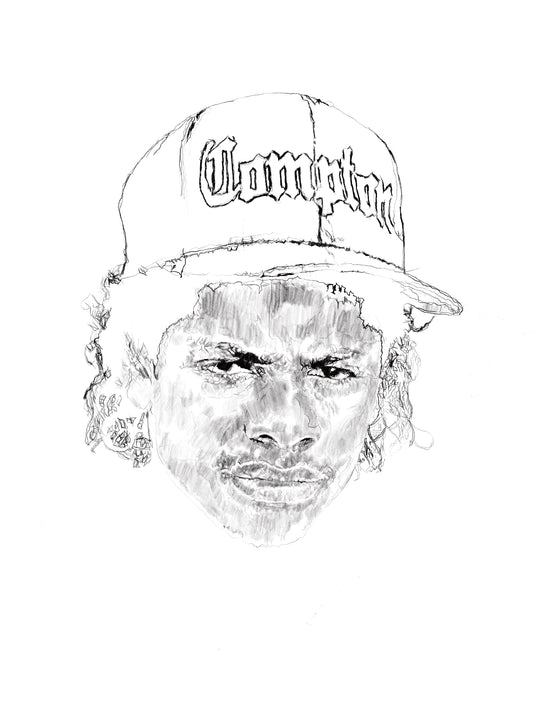 Easy E Portrait Print