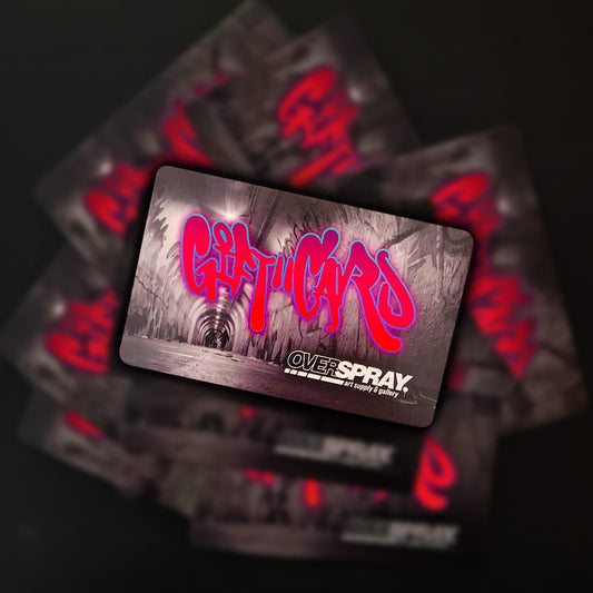 Overspray Art Supply Gift Card