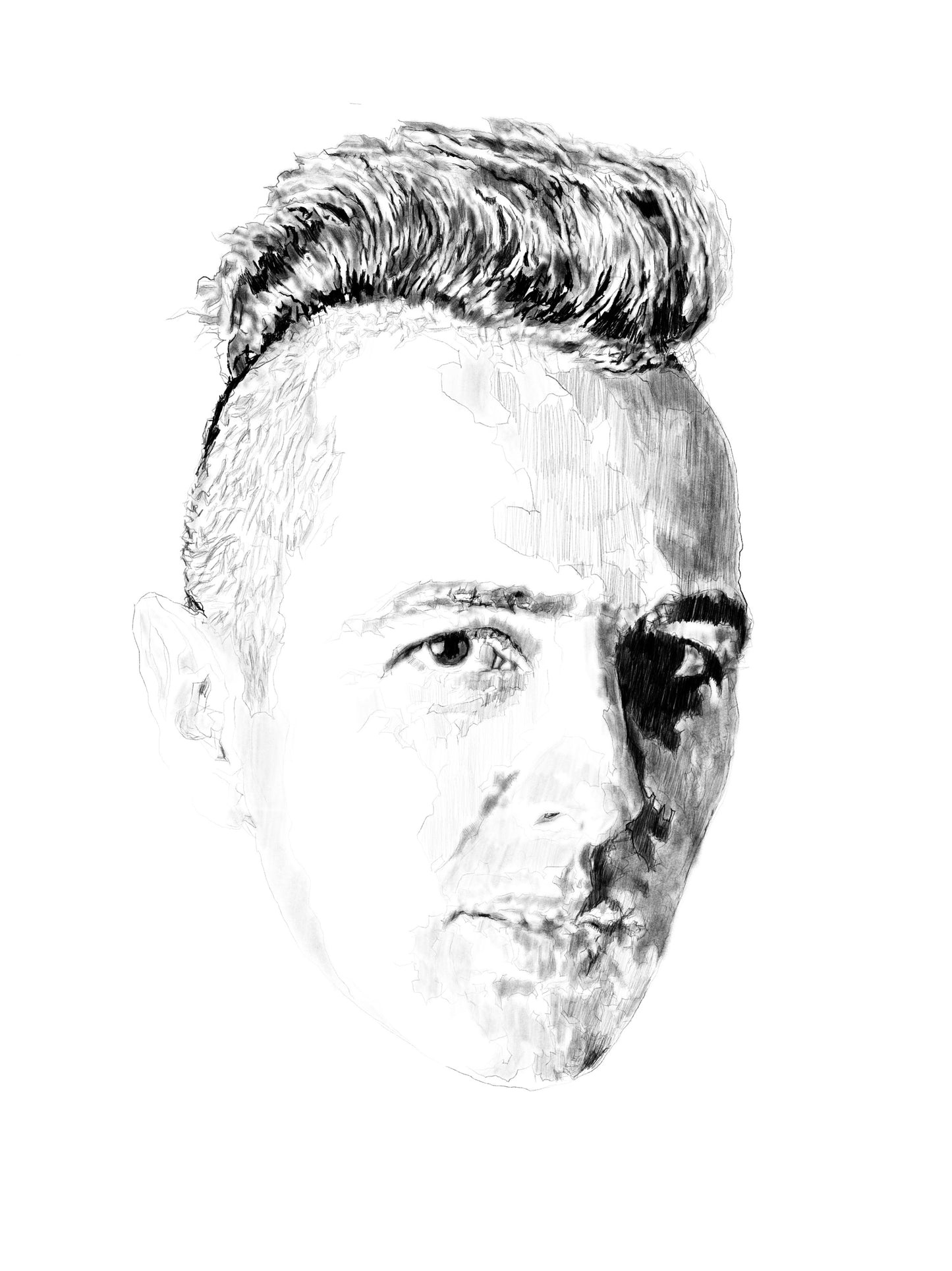 Joe Strummer Portrait Print
