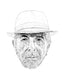 Leonard Cohen Portrait Print