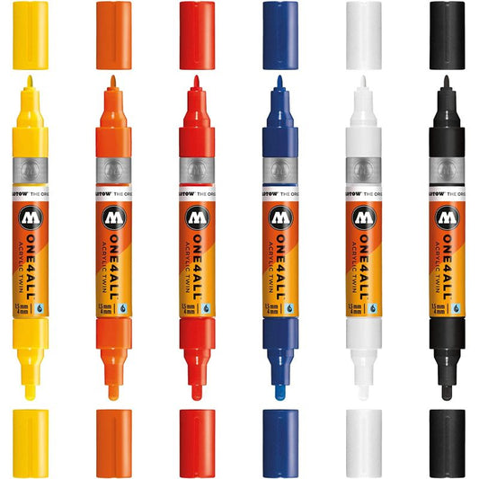 Molotow One4All Acrylic Twin Markers