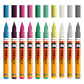 Row of 10 Molotow One 4 All acrylic paint markers