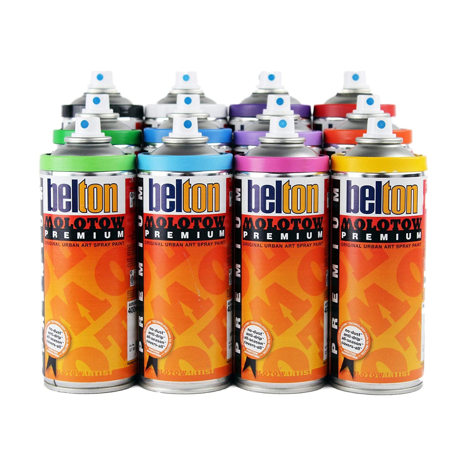 Belton Molotow premium spray paint cans