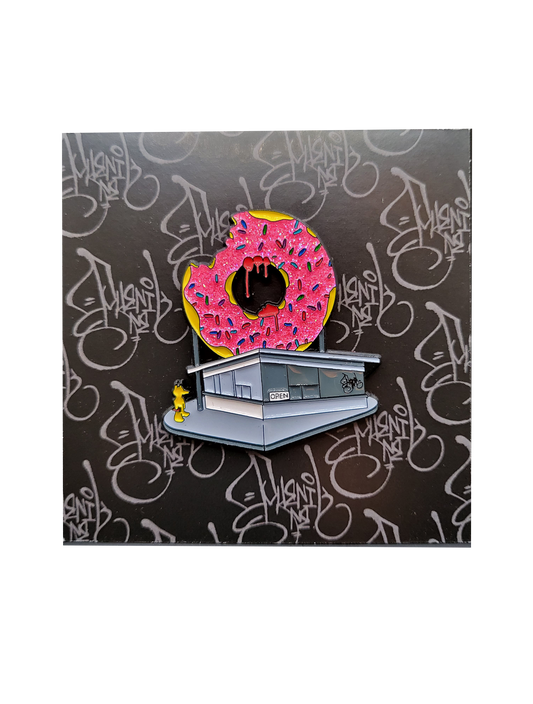 Quas Donut Enamel Pin