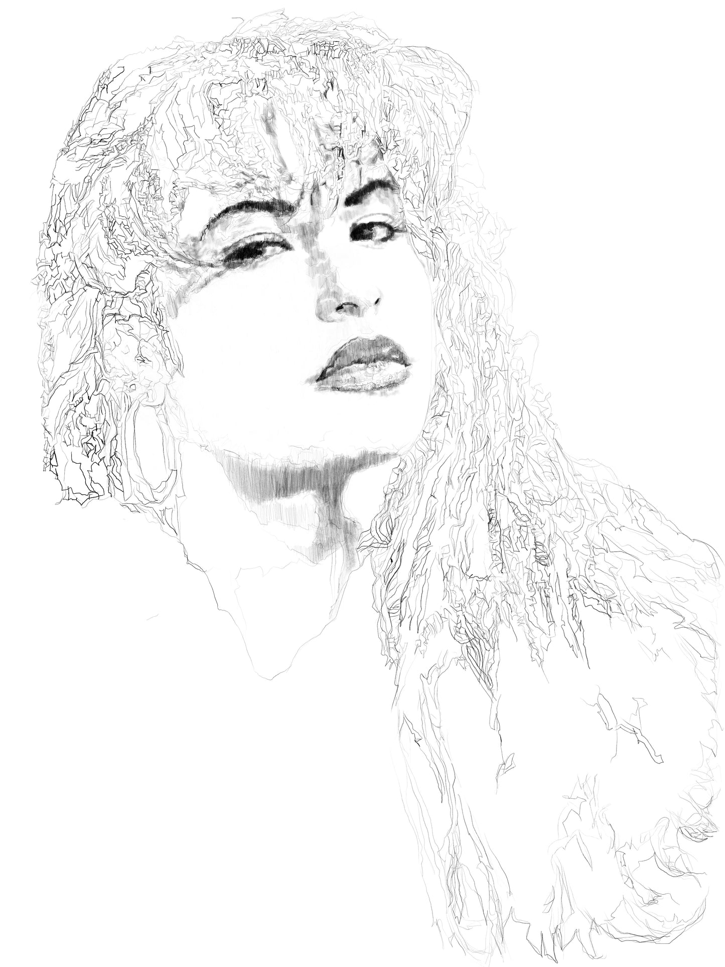 Selena Portrait Print