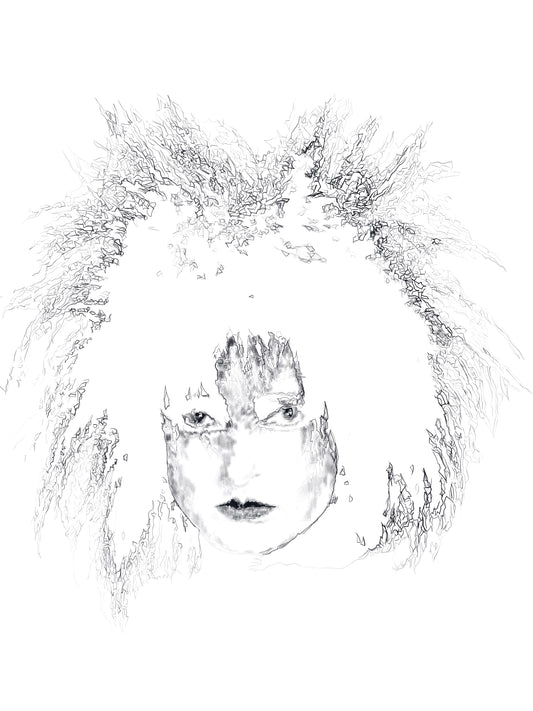 Siouxsie Siox Portrait Print
