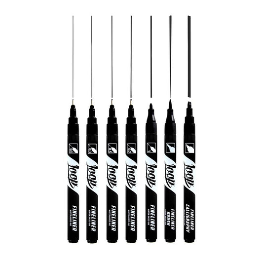 Loop Fineliner Black  - Water Based